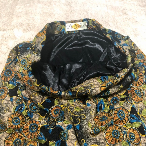 T & 3 Club Floral Maxi Skirt Longyi Sarong - Picture 6 of 8